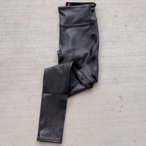 SPANX Faux Leather Leggings